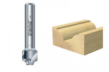Trend 7/01 x 1/4 TCT Ovolo & Round Over 2.5mm Radius