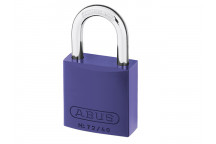 ABUS Mechanical 72/40mm Aluminium Padlock Violet Keyed Alike TT04072