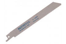 Faithfull S918H Sabre Saw Blade Metal 150mm 10 TPI (Pack of 5)