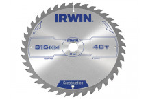 IRWIN General Purpose Table & Mitre Saw Blade 315 x 30mm x 40T ATB