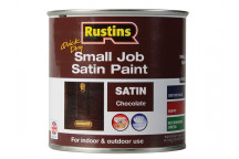Rustins Quick Dry Small Job Satin Paint Chocolate 250ml