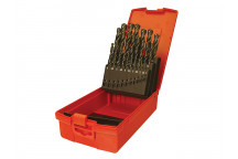 Dormer A190 No.202 Metric HSS Drill Set of 51 1.0-6.0 x 0.1mm