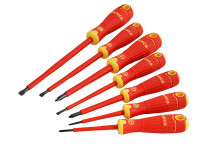 Bahco BAHCOFIT Insulated Screwdriver Set, 7 Piece SL/PZ