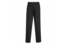 LW97 Ladies Elasticated Trouser Black Small