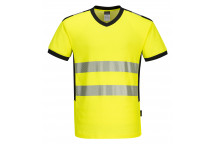 PW310 PW3 Hi-Vis V-Neck T-Shirt  3 XL