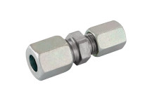 06MM X 04MM OD REDUC COUPLER STEEL (LL)