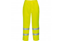 E041 Hi-Vis Poly-cotton Trousers Yellow Large