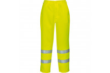 E041 Hi-Vis Poly-cotton Trousers Yellow Large