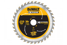 DEWALT FlexVolt XR Table Saw Blade 210 x 30mm x 36T