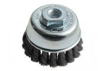 Lessmann Knot Cup Brush 65mm M14x2.0, 0.35 Steel Wire