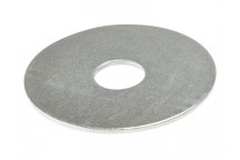 ForgeFix Flat Mudguard Washers ZP M10 x 50mm Bag 10