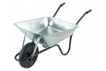 Walsall 85L Galvanised Easi-Load Builders Wheelbarrow