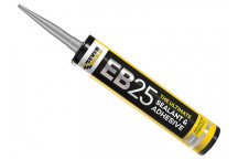 Everbuild EB25 Hybrid Sealant Adhesive Grey 300ml