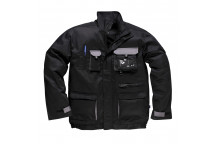 TX10 Portwest Texo Contrast Jacket Black Large