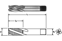 Ripper Cutters - Standard Screwed Shank Metric 6.0