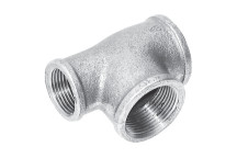 1\"X1/2\"X1\" GALVANISED.RED.RUN TEE