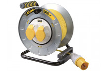 Masterplug PRO-XT Metal Cable Reel 110V 16A Thermal Cut-Out 30m