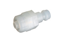 8x6mm HOSE CONN PLUG PVDF
