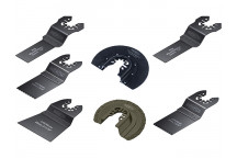 Faithfull Multi-Function Tool Blade Set, 7 Piece