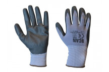 Scan Breathable Microfoam Nitrile Gloves - L (Size 9)
