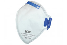 Scan Fold Flat Disposable Mask FFP2 Protection (Pack 3)