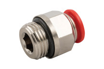 10MM OD X 1/4\" BSPP MALE STUD PUSHIN