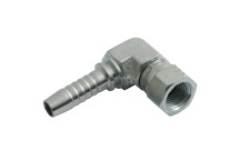 7/16\" JIC Female Hose Connector 90? Compact Elbow