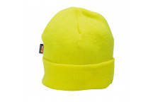 B013 Knit Cap Insulatex Lined Yellow