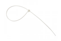 ForgeFix Cable Tie Natural/Clear 4.8 x 300mm (Bag 100)