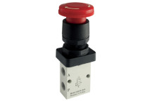1/8\" 3/2 Normally Closed Palm Button LATCH Valve