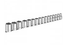 Expert Socket Set of 16 Metric 1/2in Drive