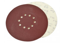 Faithfull Dry Wall Sanding Discs for Flex Machines 225mm Assorted (Pack 10)