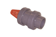 110MM UPVC FOOTVALVE STRAIGHTAINER EPDM