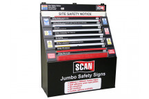 Scan Signs Display - 36 Large Signs