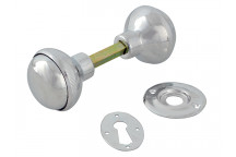 Yale Locks P405 Rim Knob Chrome Finish
