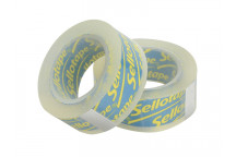 Sellotape Sellotape On-Hand Refill 18mm x 15m Clear (Pack 2)