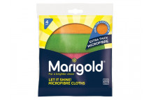 Marigold Let It Shine! Microfibre Cloths x 4 (Box 5)