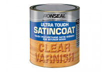 Ronseal Ultra Tough Internal Clear Satincoat Varnish 250ml