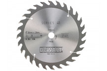DEWALT Series 40 Circular Saw Blade 184 x 16mm x 28T ATB