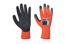 A140 Thermal Grip Glove - Latex Orange/Black Large