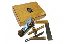 Faithfull Plane & Woodworking Set of 4 in Wooden Box