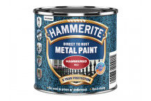 Hammerite Direct to Rust Hammered Finish Paint Red 250ml