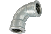 1\" BSPP FEM/FEM SHORT BEND GALVANISED GF2AG