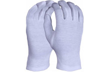 Ladies Bleaches Stockinette Fourchette Stockinette Glove STOCBL