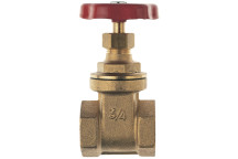 1/2\" BSP FEM HEAVY BRASS GATE VALVE