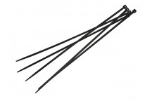 Faithfull Cable Ties Black 4.8 x 300mm (Pack 100)