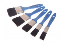 Faithfull Utility Paint Brush Set of 5 19 25 38 50 & 75mm