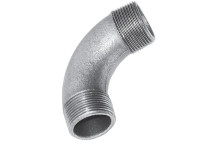 1\" BSPT MALE EQUAL BEND GALVANISED GF3G