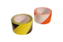 HAZARD WARNING TAPE BLK/YELL 60MM X 66M