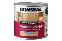 Ronseal Crystal Clear Outdoor Varnish Satin 250ml